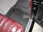 Fabricated filler for passenger front floor (typical)