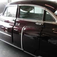 1953 Cadillac doors and body panels poorly aligned