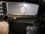 1941 Buick glove compartment door and clock