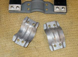 Special 1953 Cadillac muffler hangers as restored